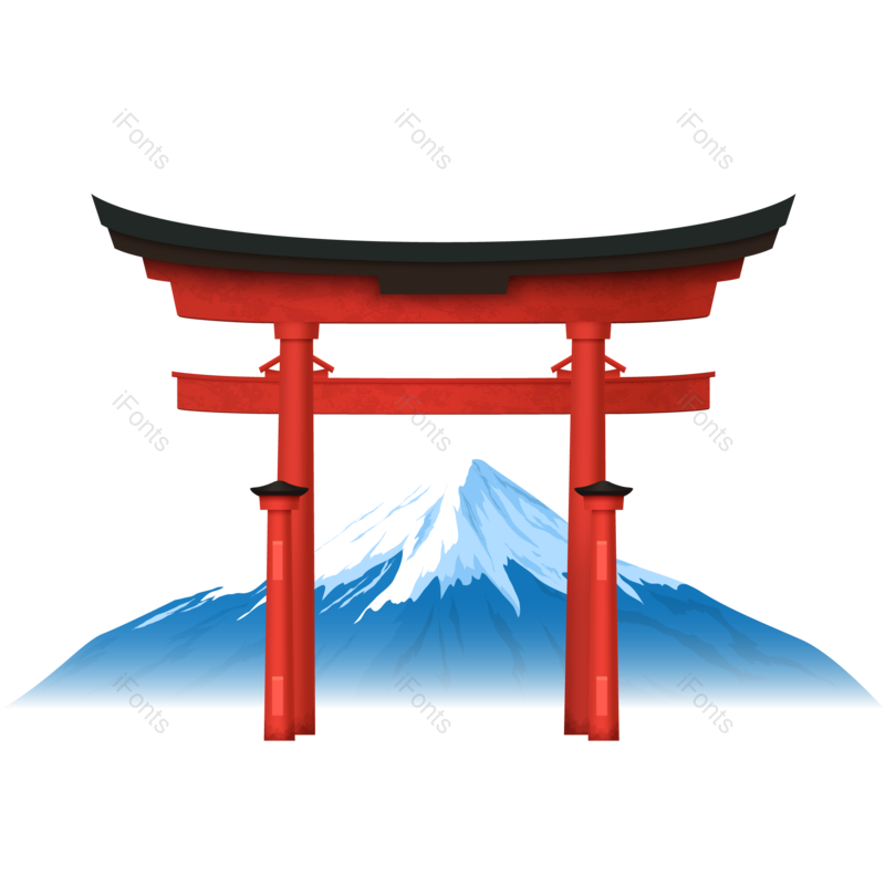 装饰图片,雪山元素,插画PNG,素材免抠素材